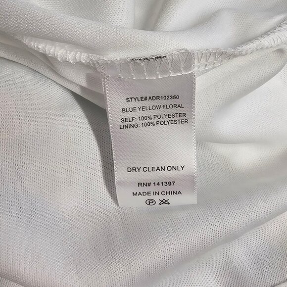 ASTR The Label Pleated Cold Shoulder Midi Dress, Abstract Floral, Guest Dress, S - Picture 9 of 10